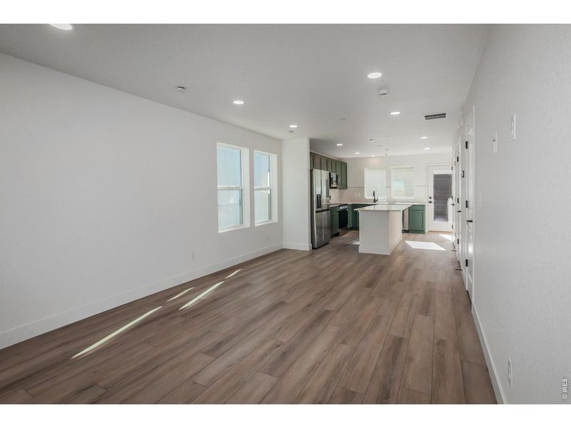 Spacious, unfurnished interior of a new home in Prairie Song Cottages, Windsor (Image 19).