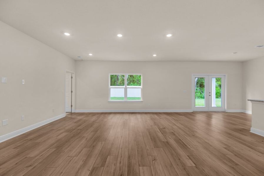 Representative unfurnished interior of a home built from the Rosemary by Holiday Builders in Sanborn Hill, Milton (Image 11). Representative unfurnished interior of a home built from the Rosemary by Holiday Builders in Sanborn Hill, Milton (Image 11).