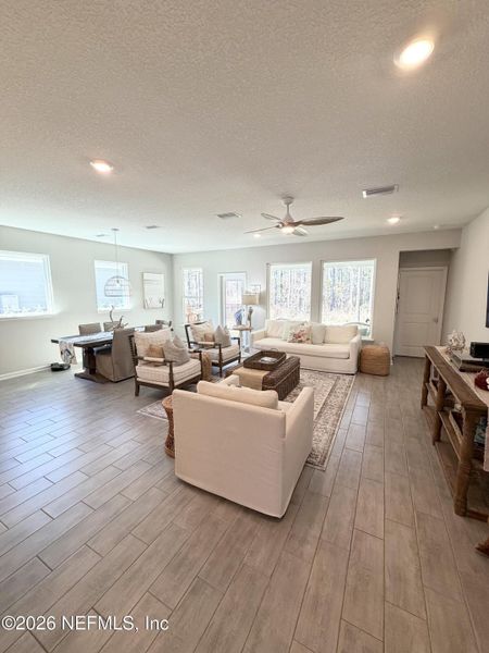 Furnished interior view inside a new home in , Yulee (Image 8).