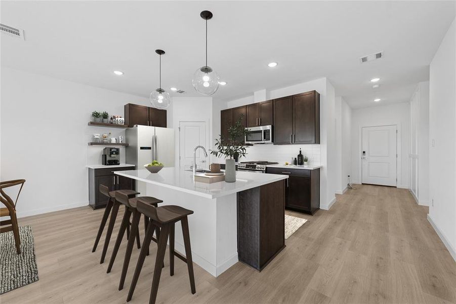 Furnished interior view inside a new home in Rolling Ridge, Van Alstyne (Image 7).