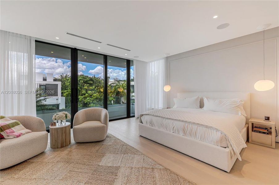 Furnished interior view inside a new home in , Miami (Image 8).
