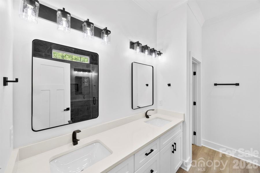 Furnished interior view inside a new home in , Landis (Image 8).