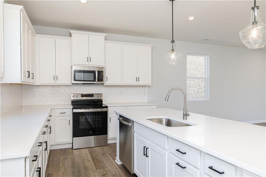 Furnished interior view inside a new home in Darlington, Loganville (Image 3). Furnished interior view inside a new home in Darlington, Loganville (Image 3).