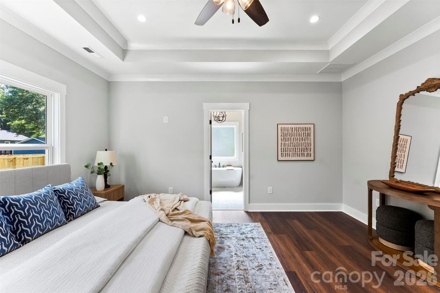 Furnished interior view inside a new home in , York (Image 31).