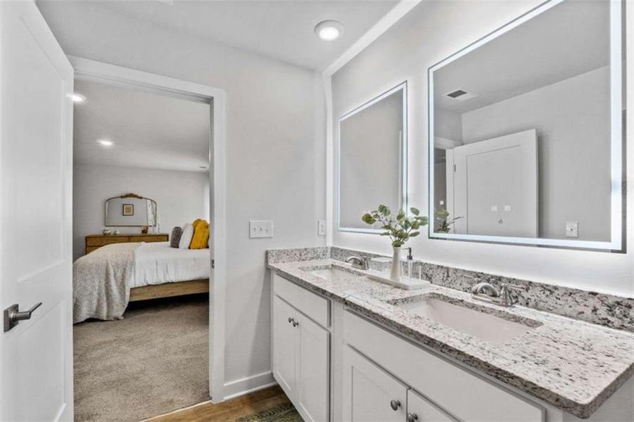 Furnished interior view inside a new home in Southern Hills, McDonough (Image 33).