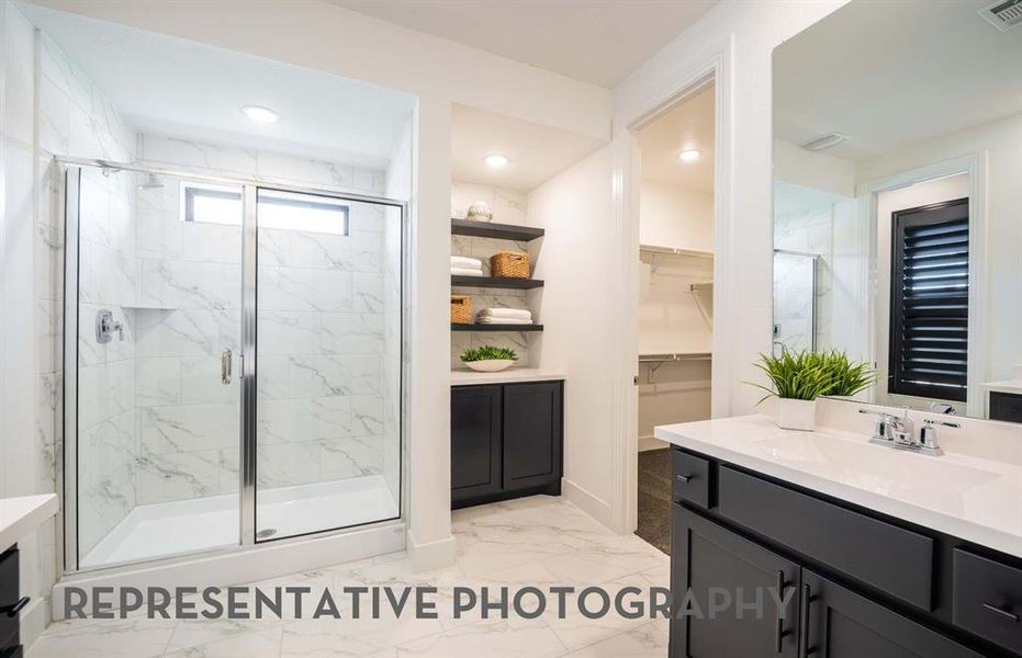 Furnished interior view inside a new home in Goodland, Midlothian (Image 23).