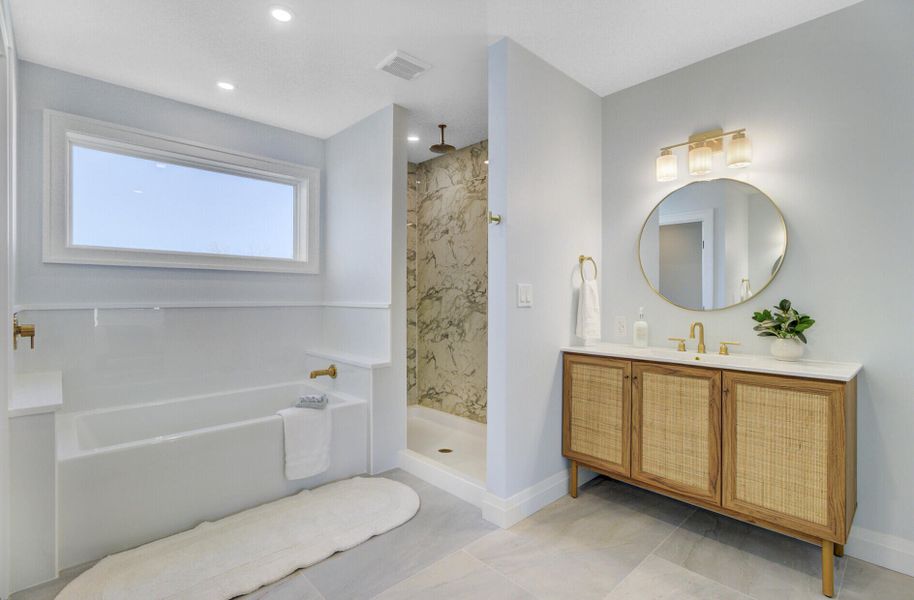 Furnished interior view inside a new home in , Charleston (Image 7).