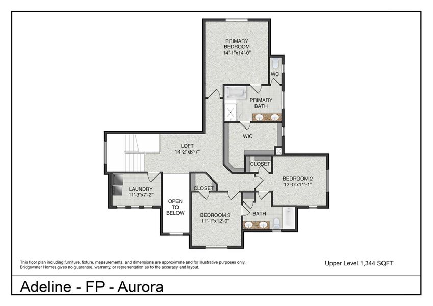 Image 3 representing the Adeline FP by Bridgewater Homes in Aurora Highlands, Aurora, CO.