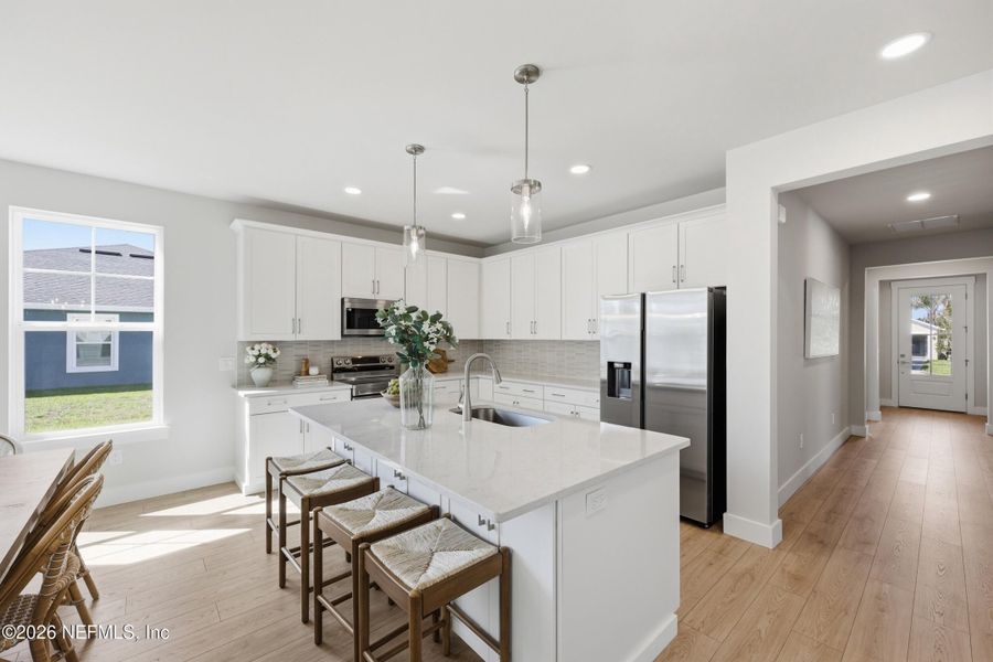 Furnished interior view inside a new home in Palm Coast Homes, Palm Coast (Image 11).