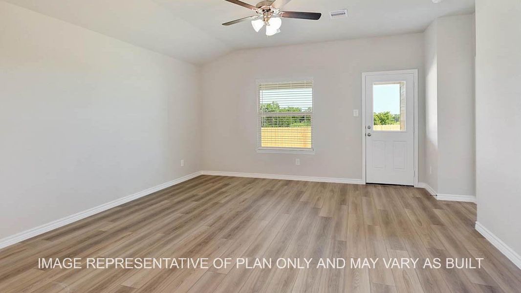 Spacious, unfurnished interior of a new home in Southern Pointe, College Station (Image 8). Spacious, unfurnished interior of a new home in Southern Pointe, College Station (Image 8).