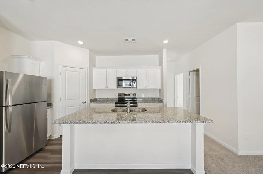 Furnished interior view inside a new home in , Palm Coast (Image 4).