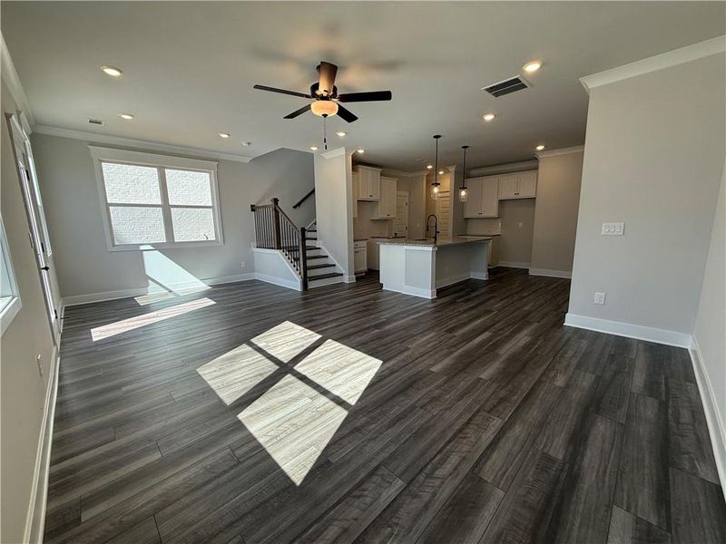Spacious, unfurnished interior of a new home in The Towns at Auburn Station East, Auburn (Image 11).