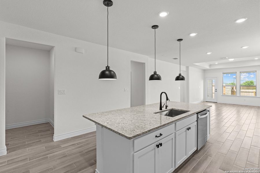 Furnished interior view inside a new home in Horizon Ridge, San Antonio (Image 5).