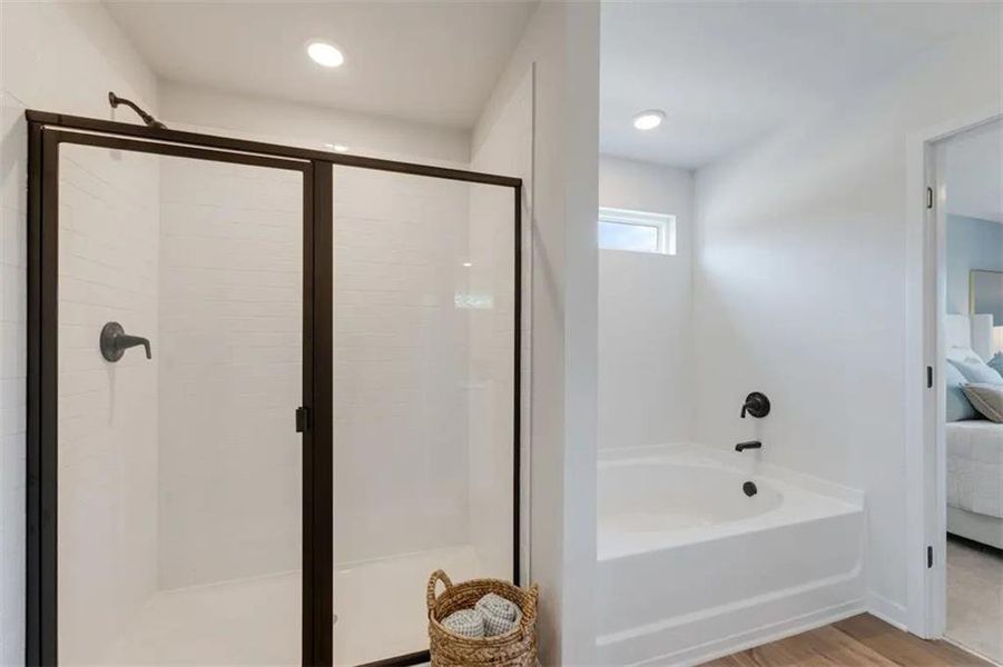 Furnished interior view inside a new home in Hawthorne Reserve, Dallas (Image 18).
