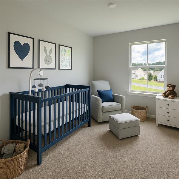 Furnished interior view inside a new home in , Commerce (Image 4).