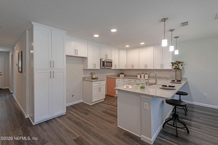 Furnished interior view inside a new home in , Jacksonville (Image 16).