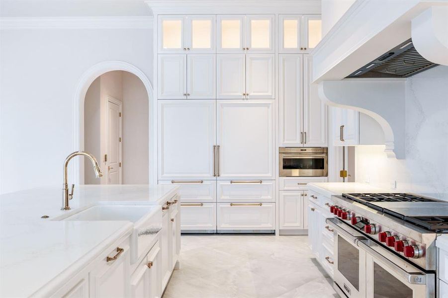 Furnished interior view inside a new home in , Allen (Image 7).