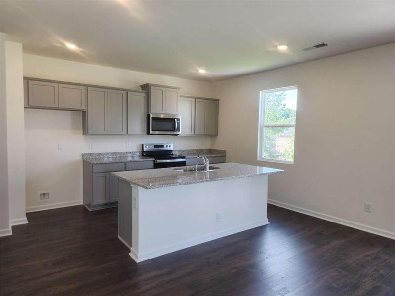 Furnished interior view inside a new home in Locust Grove Station - Cedar Ridge, Locust Grove (Image 6).