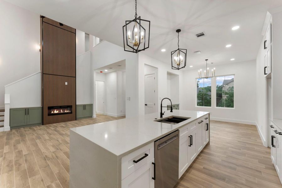 Furnished interior view inside a new home in , Montgomery (Image 15).