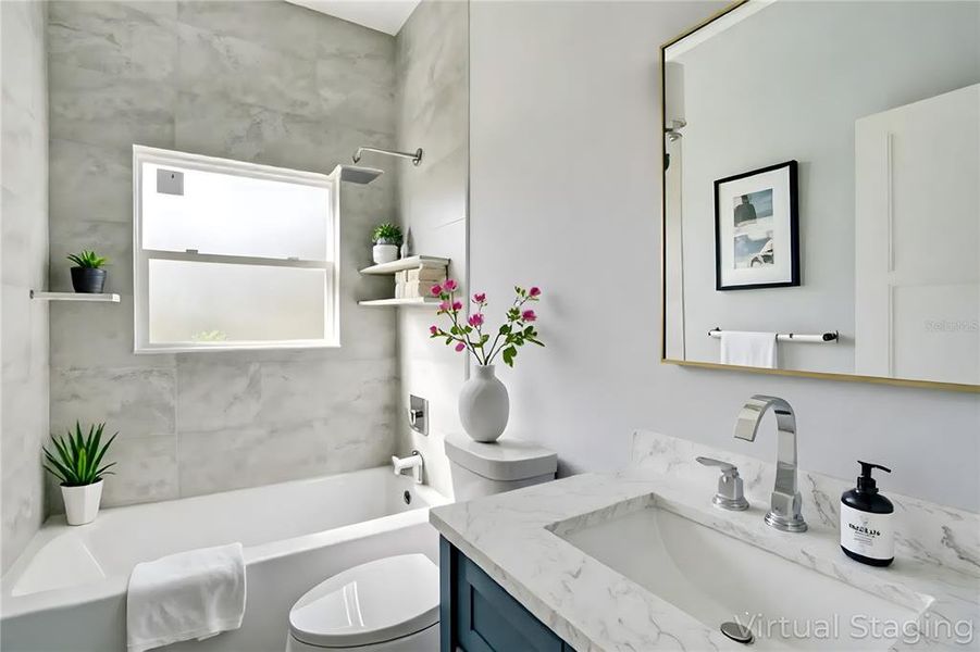 Furnished interior view inside a new home in , Sebring (Image 15). Furnished interior view inside a new home in , Sebring (Image 15).