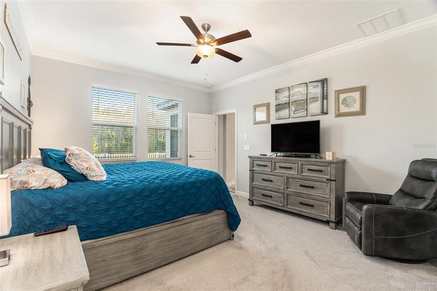 Furnished interior view inside a new home in Angeline Active Adult: Active Adult Manors, Land O' Lakes (Image 17).