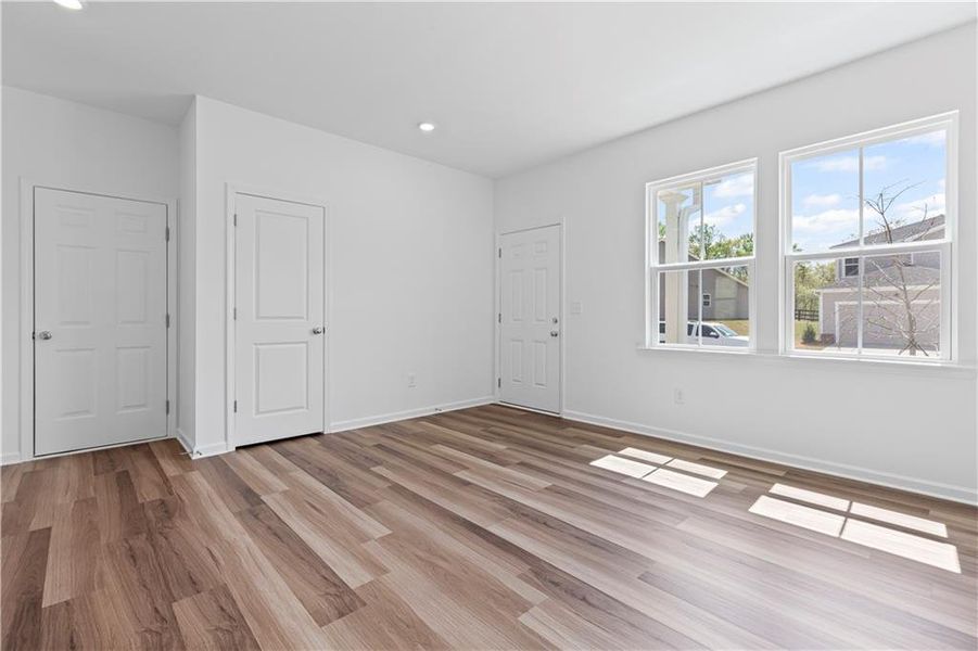 Spacious, unfurnished interior of a new home in Avery Ridge, Gainesville (Image 22). Spacious, unfurnished interior of a new home in Avery Ridge, Gainesville (Image 22).