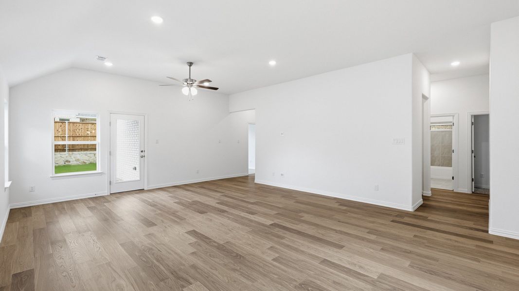 Furnished interior view inside a new home in Anna Ranch, Anna (Image 27).