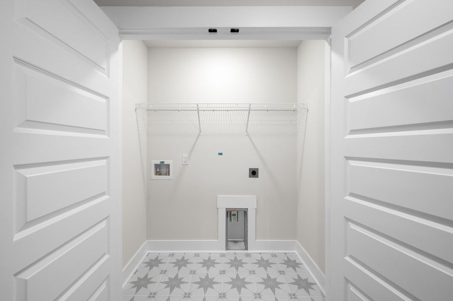 Photo is of a similar home