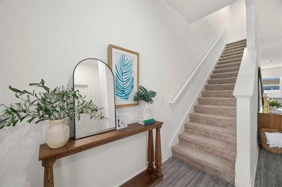 Furnished interior view inside a new home in Sol Vista, Dundee (Image 14).