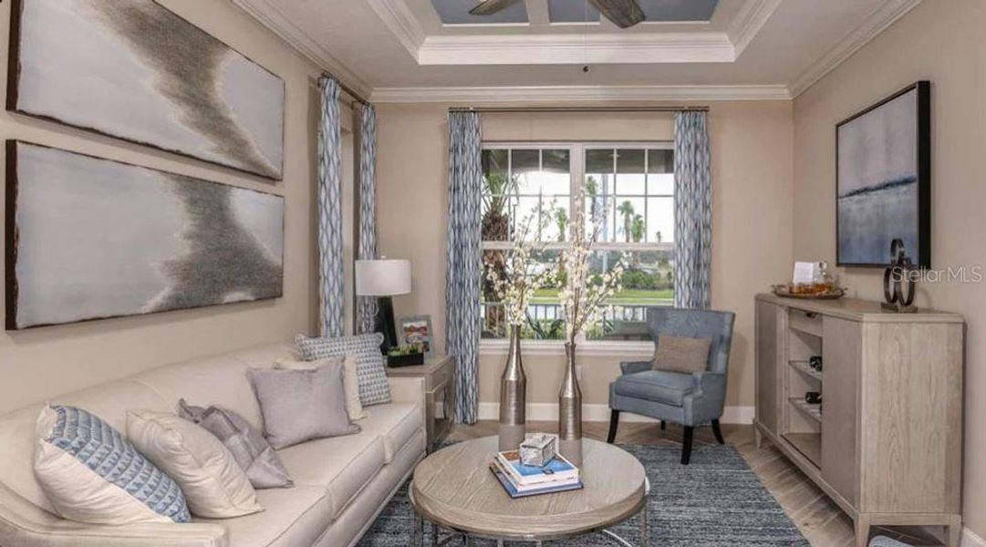 Furnished interior view inside a new home in Timber Ridge, Plant City (Image 10).