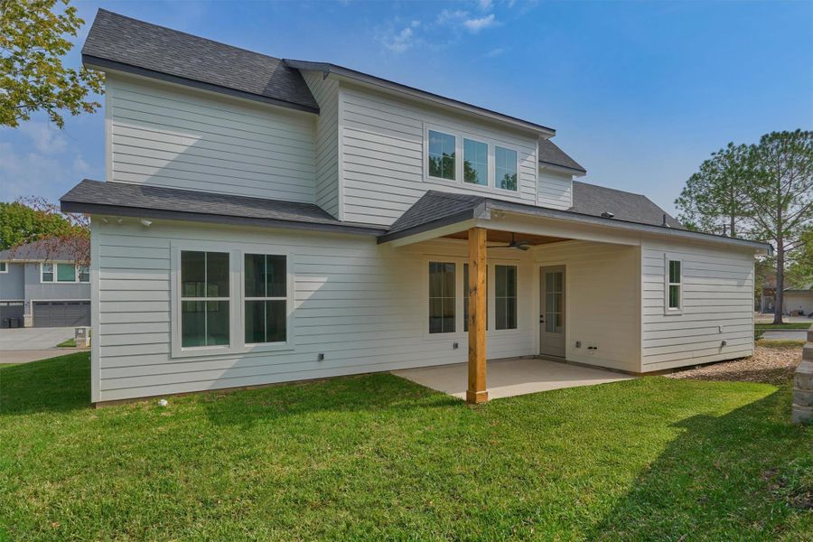 Exterior details and patio area of a home in , Montgomery (Image 26).