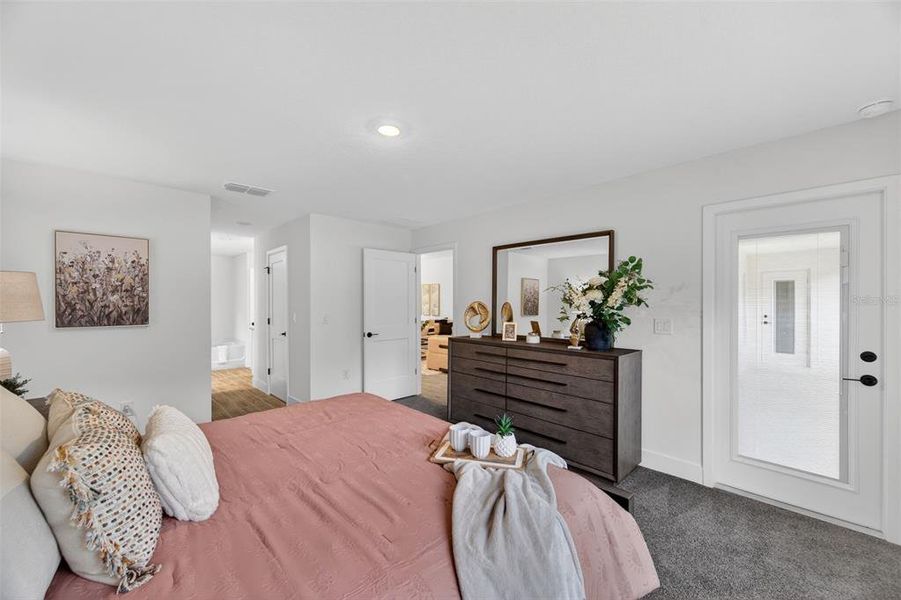 Furnished interior view inside a new home in Hill Country Estates, Dade City (Image 18).