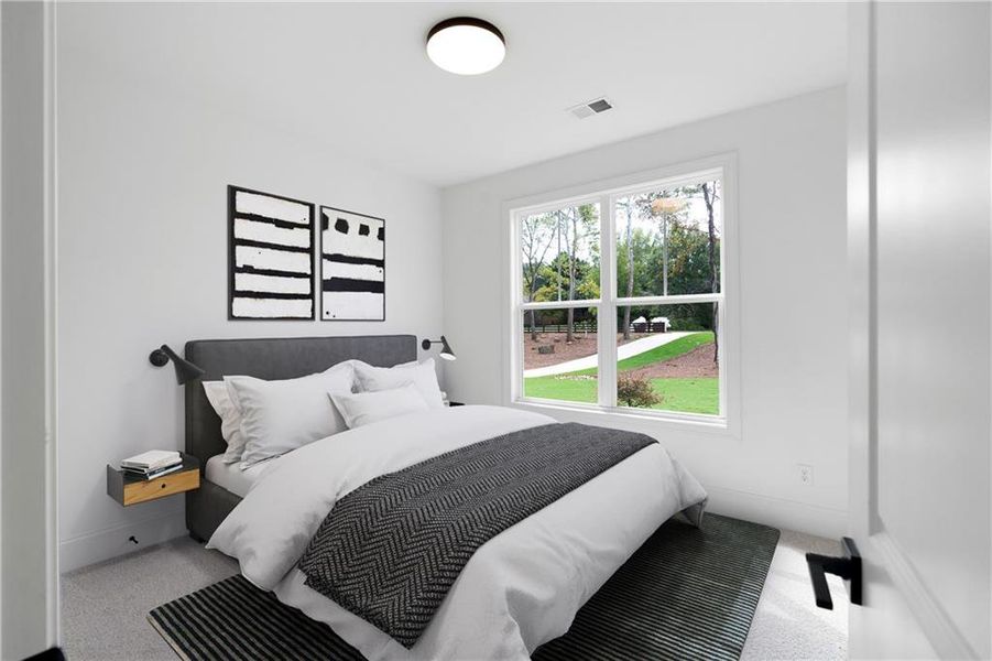 Furnished interior view inside a new home in , Canton (Image 10). Furnished interior view inside a new home in , Canton (Image 10).