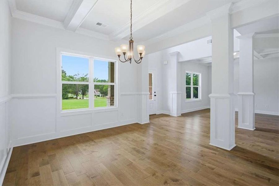Spacious, unfurnished interior of a new home in , Stockbridge (Image 14).