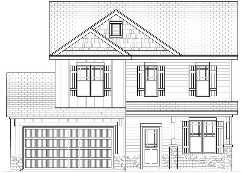 Representative rendering of the exterior for the Yosemite 2 by RiverWILD Homes (Image 9). Representative rendering of the exterior for the Yosemite 2 by RiverWILD Homes (Image 9).