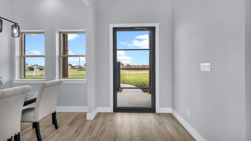 Furnished interior view inside a new home in , Weatherford (Image 31).