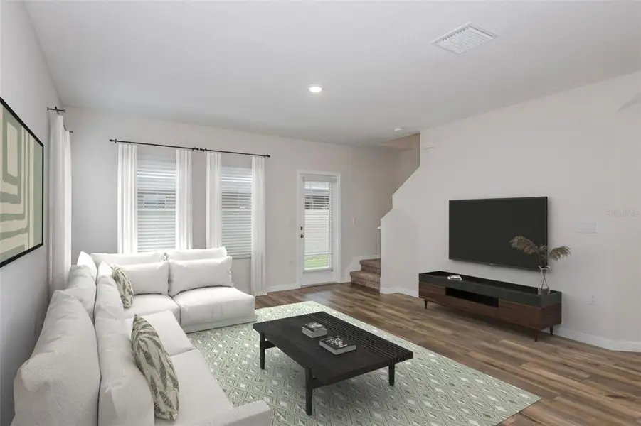 Furnished interior view inside a new home in Pasadena Woods, Dade City (Image 6).