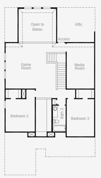 2nd Floor Diagram