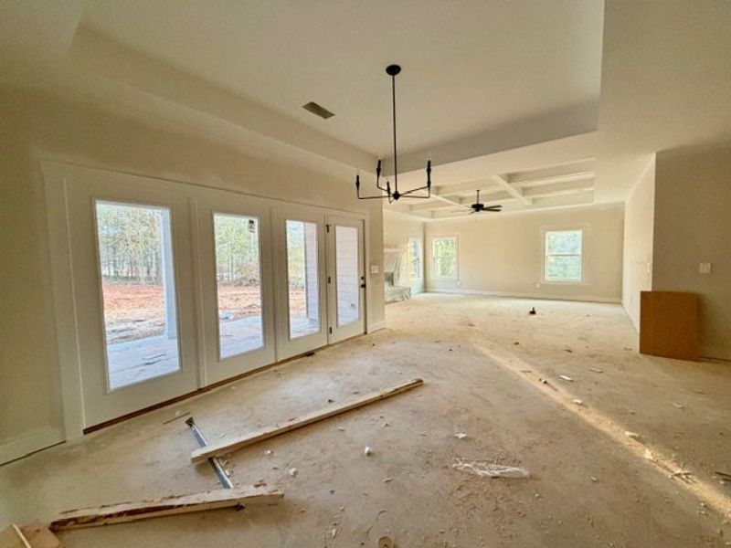 In-progress construction of a new home in Lakefield, Palmetto, GA (Image 5).