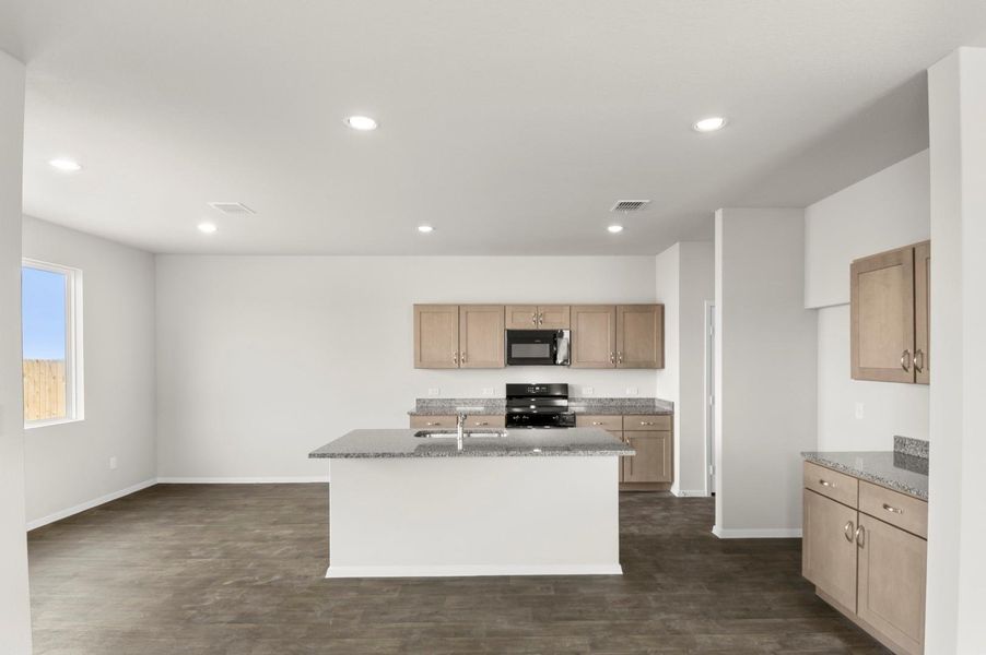 Furnished interior view inside a new home in Edgebrooke, Pflugerville (Image 6). Furnished interior view inside a new home in Edgebrooke, Pflugerville (Image 6).