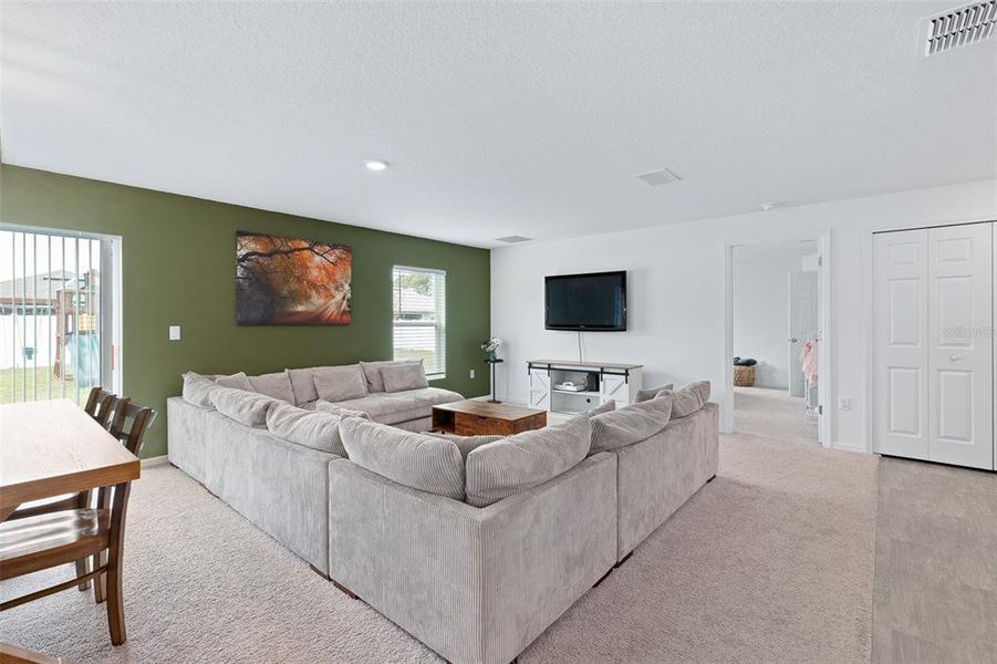 Furnished interior view inside a new home in , Palm Coast (Image 11). Furnished interior view inside a new home in , Palm Coast (Image 11).