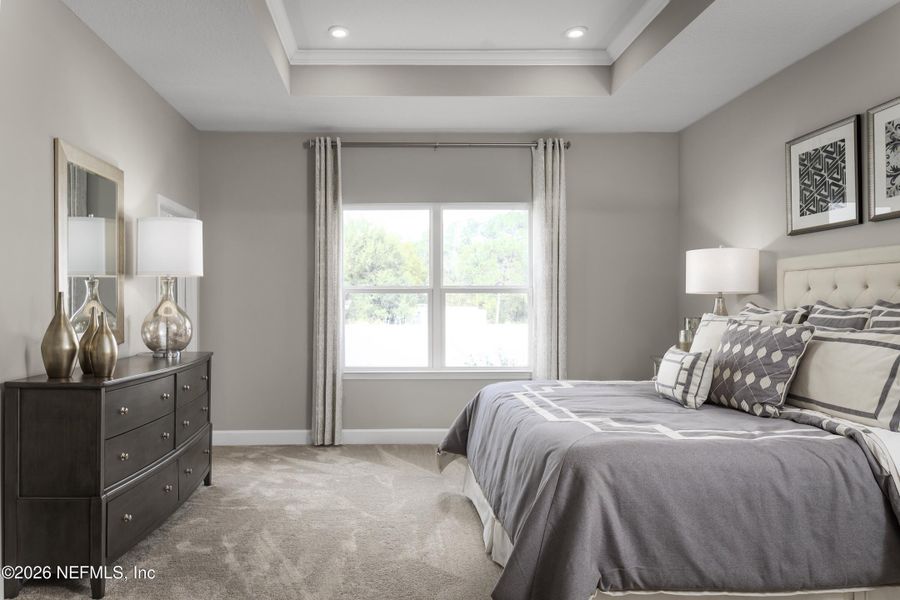 Furnished interior view inside a new home in , St. Augustine (Image 12).
