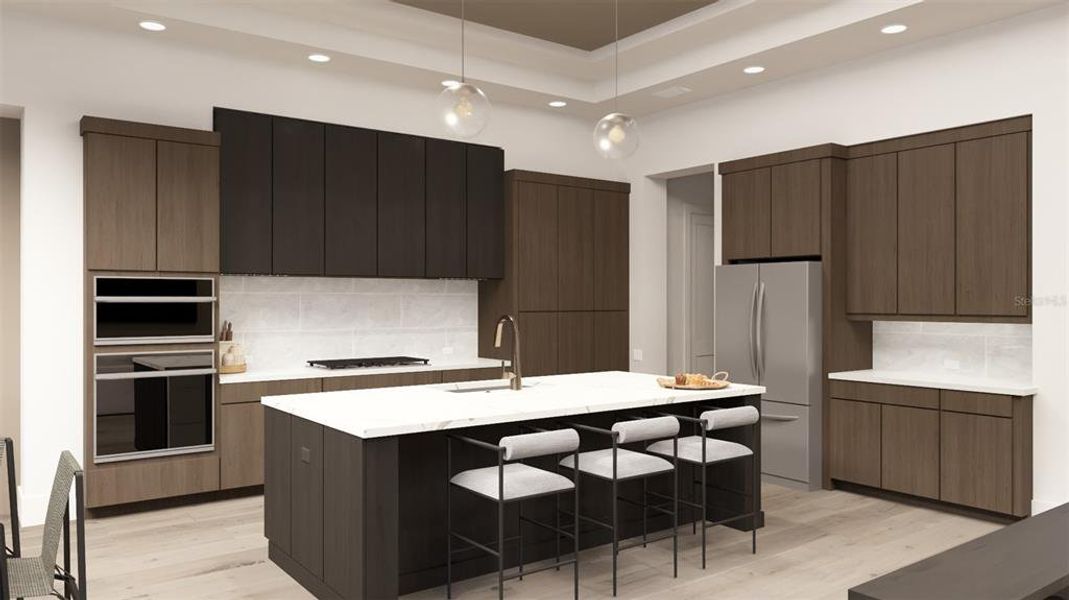 Furnished interior view inside a new home in , Archer (Image 5).