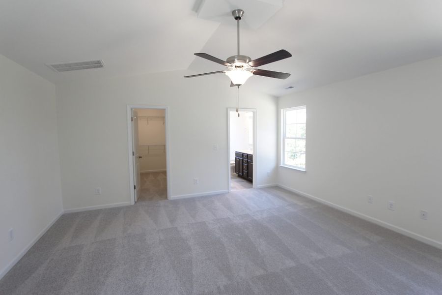 Representative unfurnished interior of a home built from the Southport by Keystone Homes NC in The Wilcox, Greensboro (Image 22).