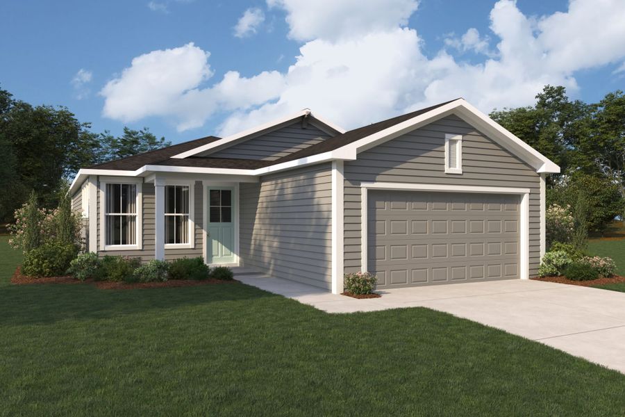 Representative exterior photo of a completed home built from the Cayman by Mattamy Homes in RiverTown, St. Johns, FL (Image 15).