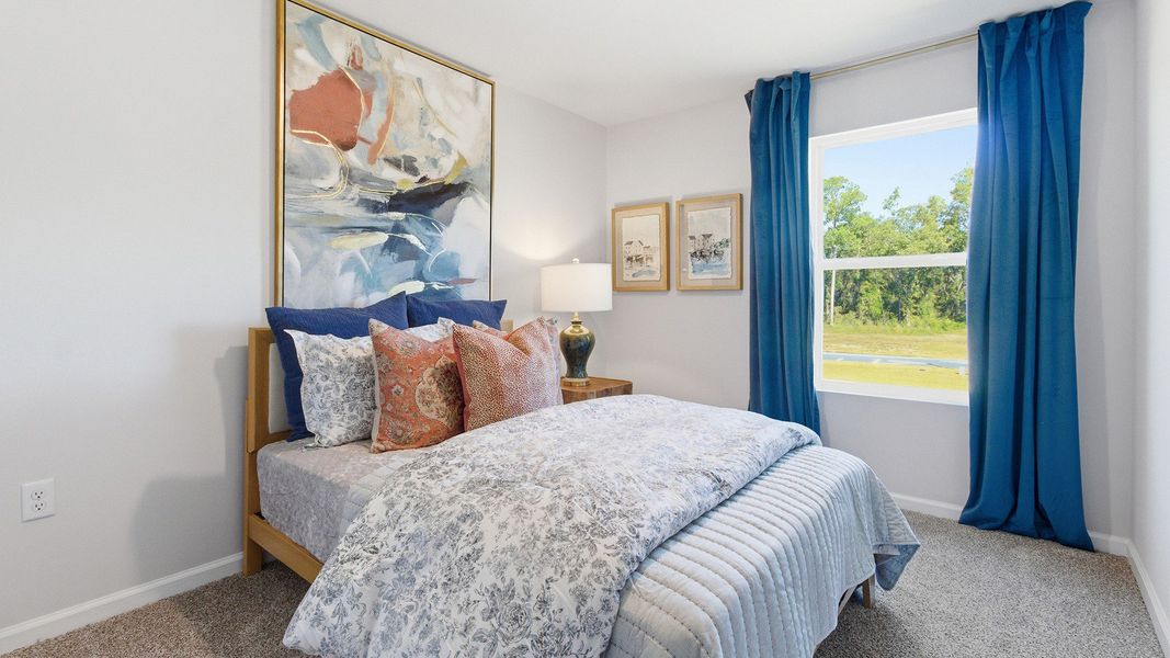 Furnished interior view inside a new home in Misting Springs, Crawfordville (Image 10).