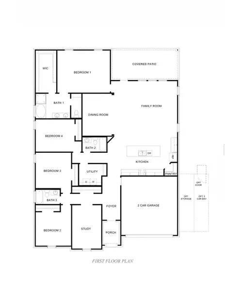 2D floor plan layout of this home in Silverthorne, Conroe, TX (Image 3). 2D floor plan layout of this home in Silverthorne, Conroe, TX (Image 3).