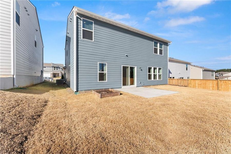 Exterior details and patio area of a home in , Braselton (Image 21). Exterior details and patio area of a home in , Braselton (Image 21).