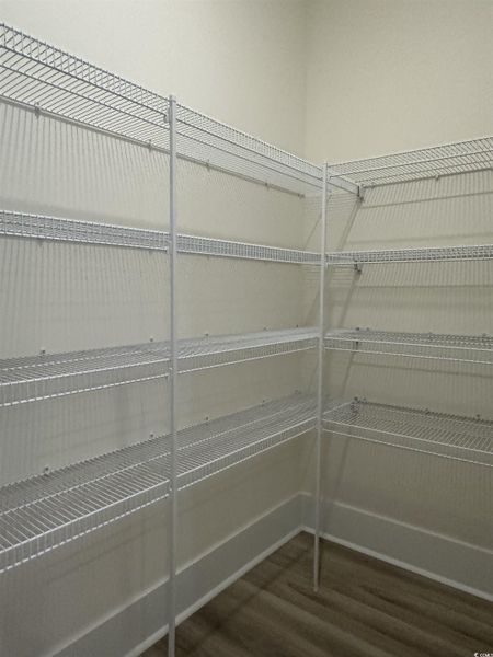 View of storage area