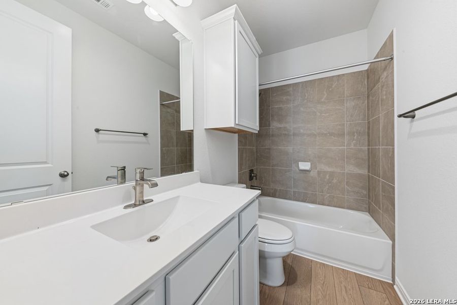 Furnished interior view inside a new home in , New Braunfels (Image 3).